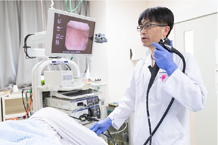豊富な経験を持つ医師による内視鏡検査