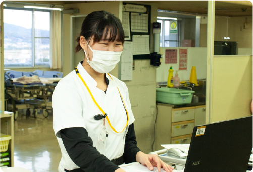新人看護師 6階病棟 A・Mさん