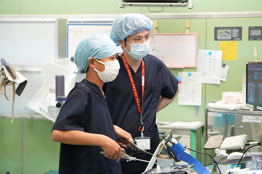 中学生お仕事体験薬剤師1